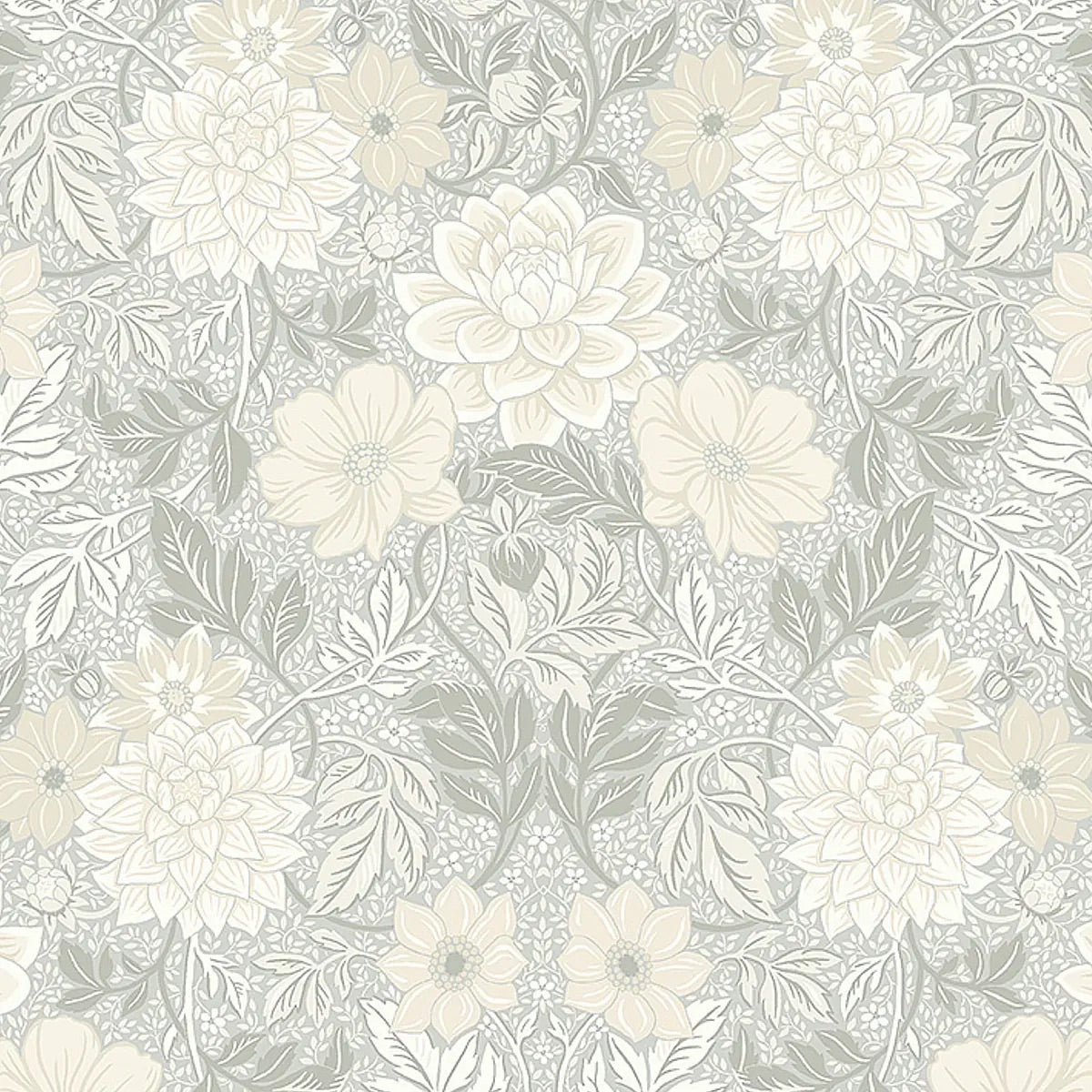 Dahlia Garden Wallpaper