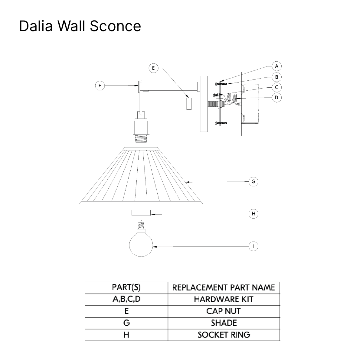 Clarissa Table Lamp