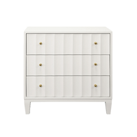 Aiden Side Table - White
