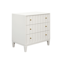 Aiden Side Table - White