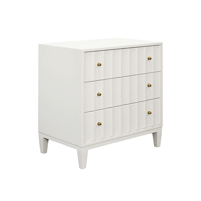 Aiden Side Table - White
