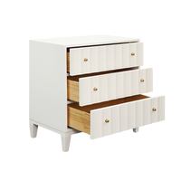 Aiden Side Table - White