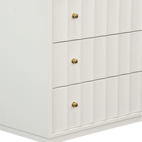 Aiden Side Table - White