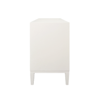 Aiden Side Table - White