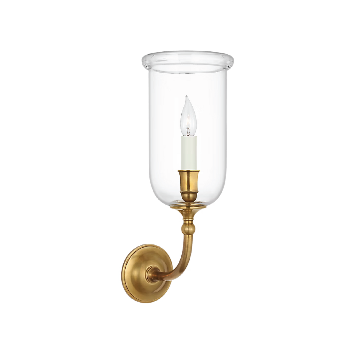 Embers 20" Single Hurricane Sconce