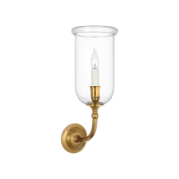 Embers 20" Single Hurricane Sconce