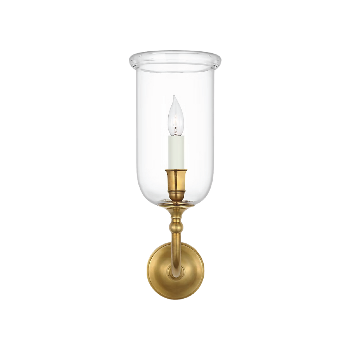 Embers 20" Single Hurricane Sconce