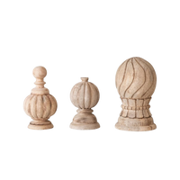 Magnolia Mango Wood Finials