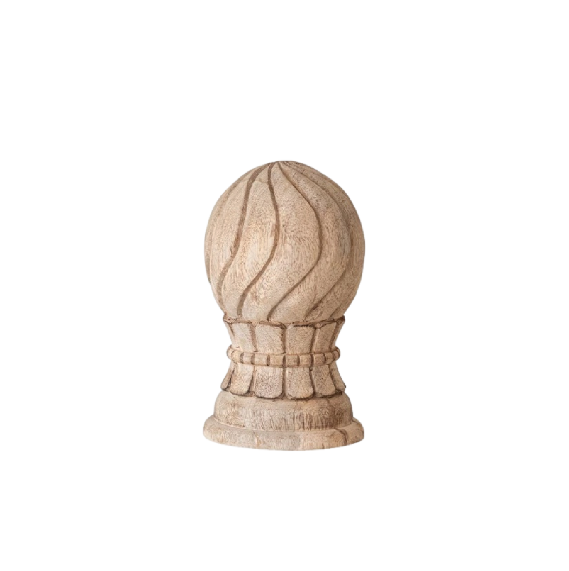 Magnolia Mango Wood Finials