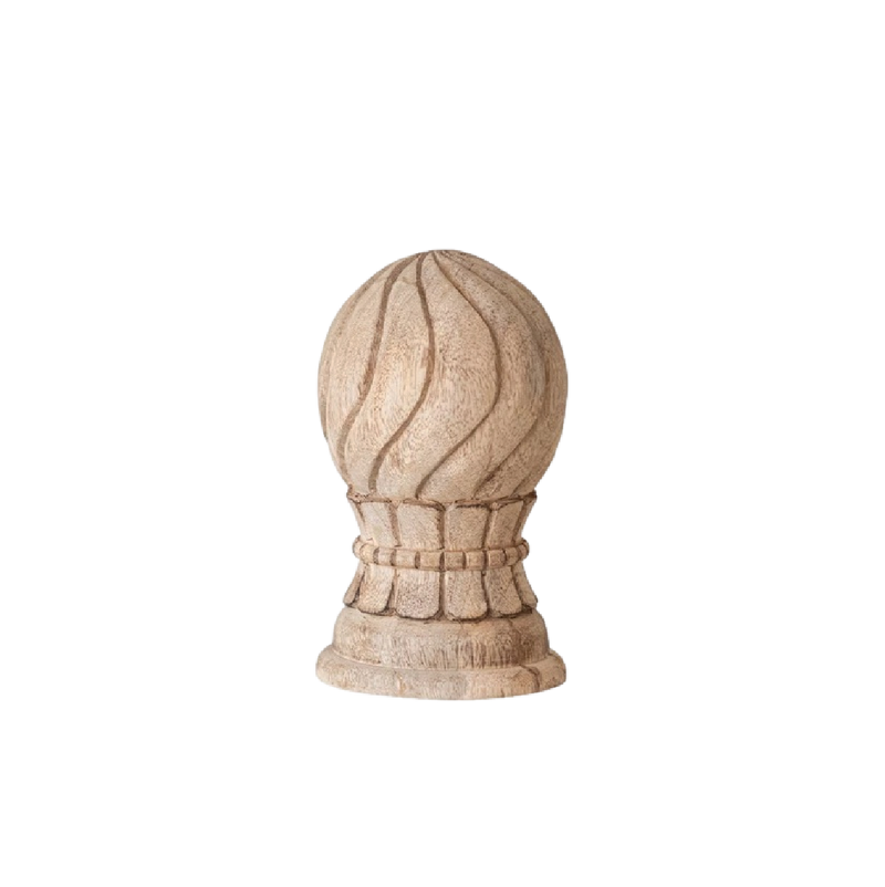 Magnolia Mango Wood Finials