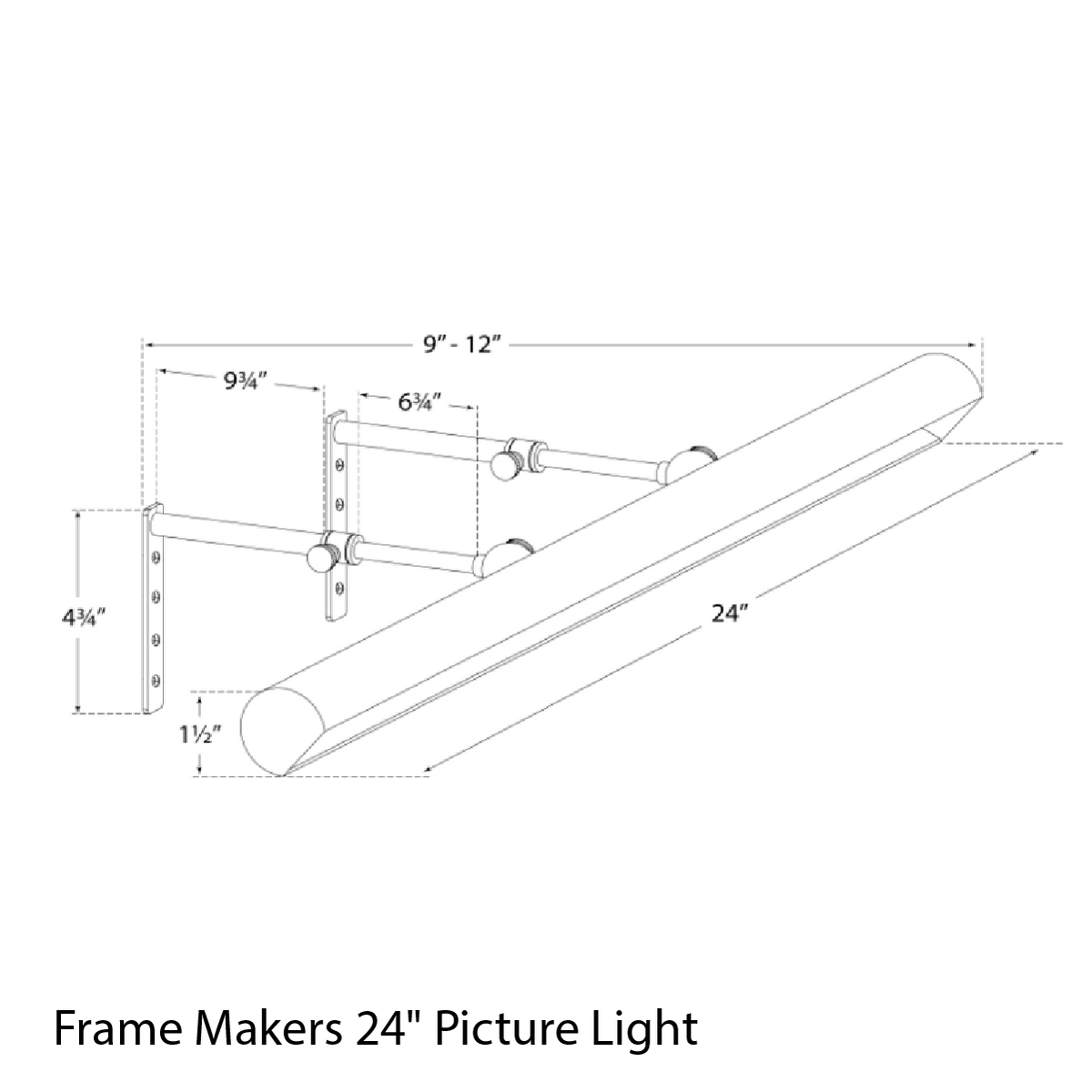 Frame Makers 24" Picture Light