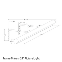 Frame Makers 24" Picture Light