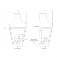 Fremont Small 3/4 Wall Lantern