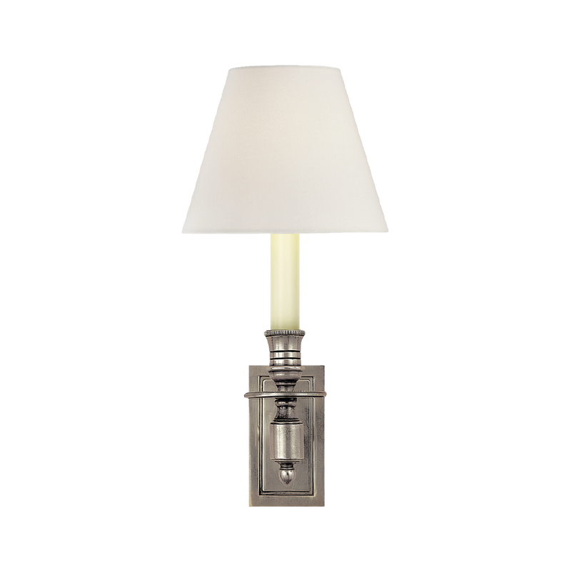 French Single Library Sconce