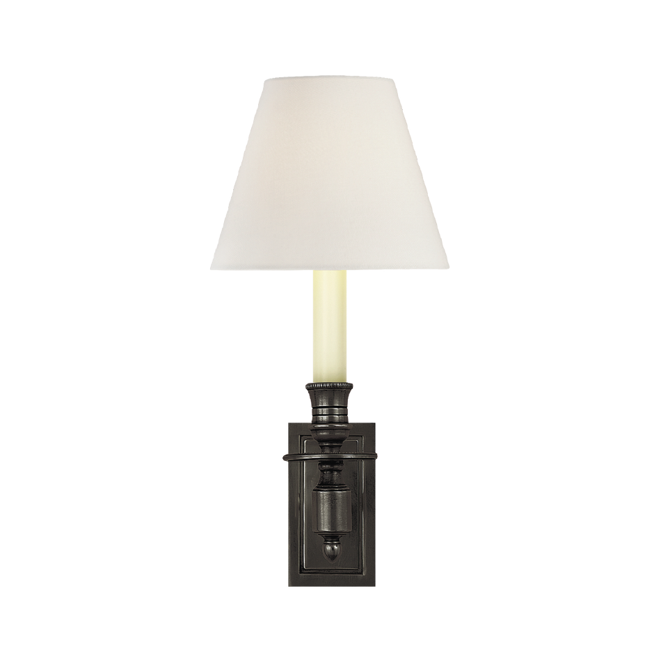 French Single Library Sconce