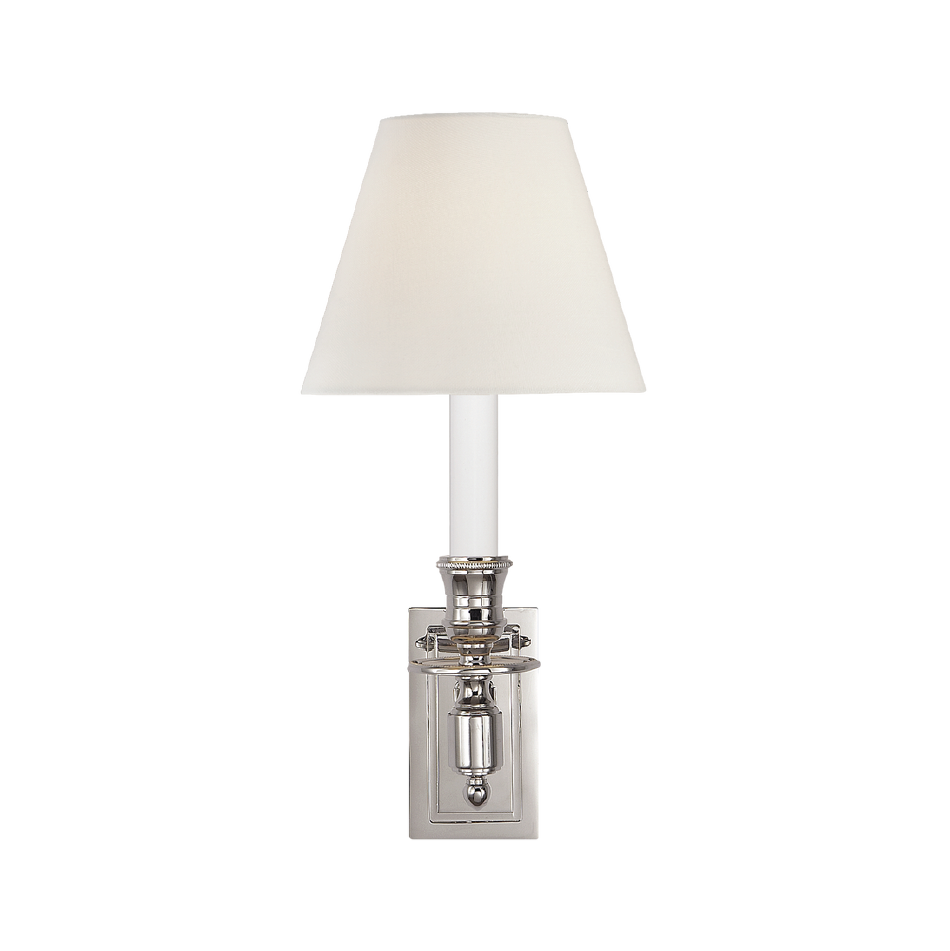 French Single Library Sconce