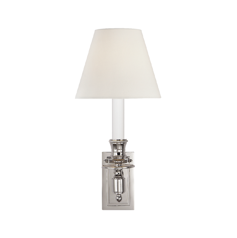 French Single Library Sconce