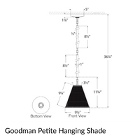 Goodman Hanging Lamp - Ash Shade