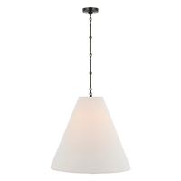 Goodman Hanging Lamp - Linen Shade