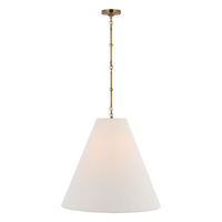 Goodman Hanging Lamp - Linen Shade