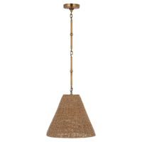 Goodman Hanging Lamp - Toast Shade