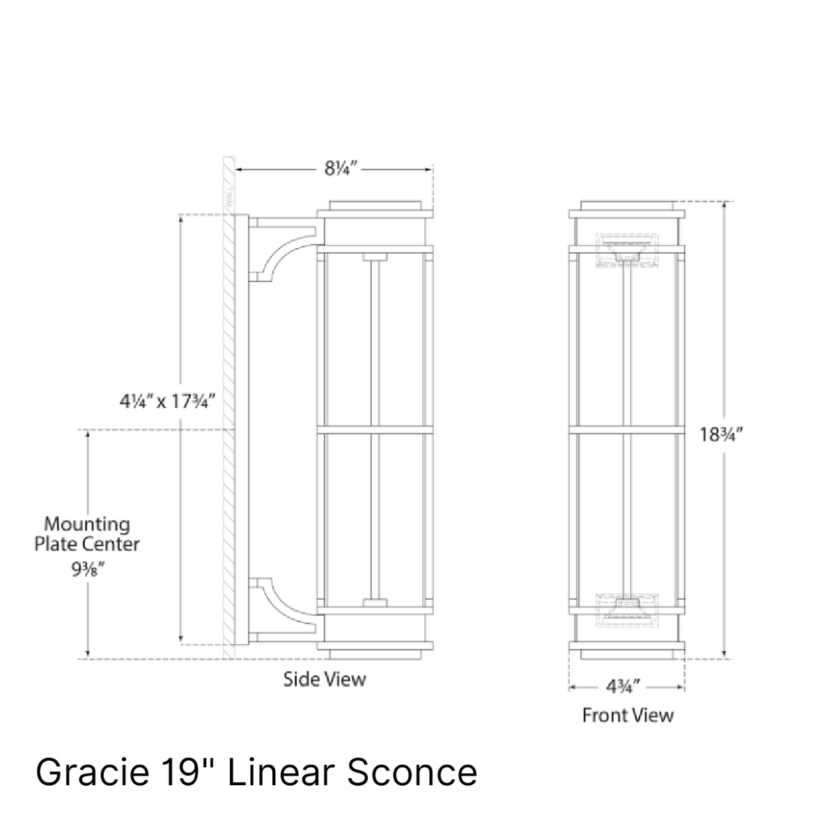 Gracie Linear Sconce