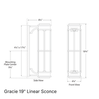Gracie Linear Sconce