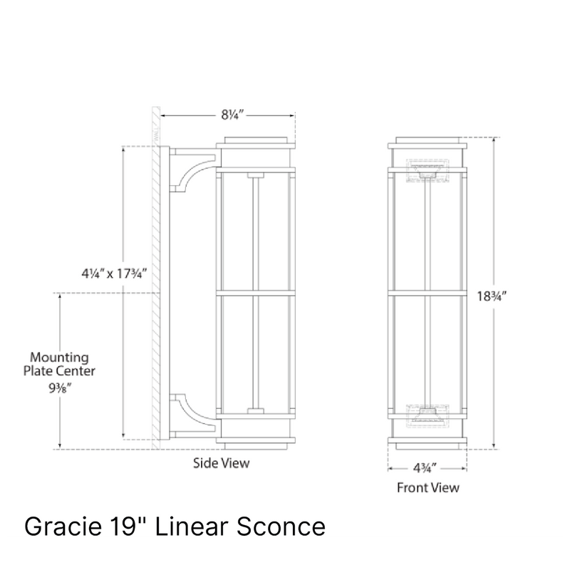 Gracie Linear Sconce
