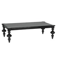 Graff Coffee Table - Hand-Rubbed Black