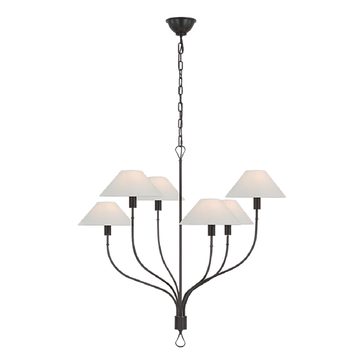 Griffin Large Staggered Tail Chandelier