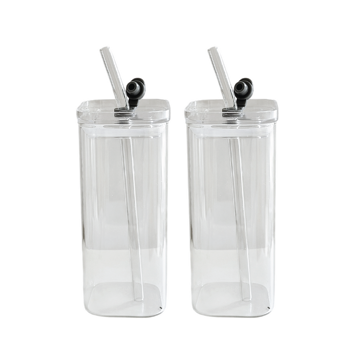 Lala Glass Tumbler & Straw Set