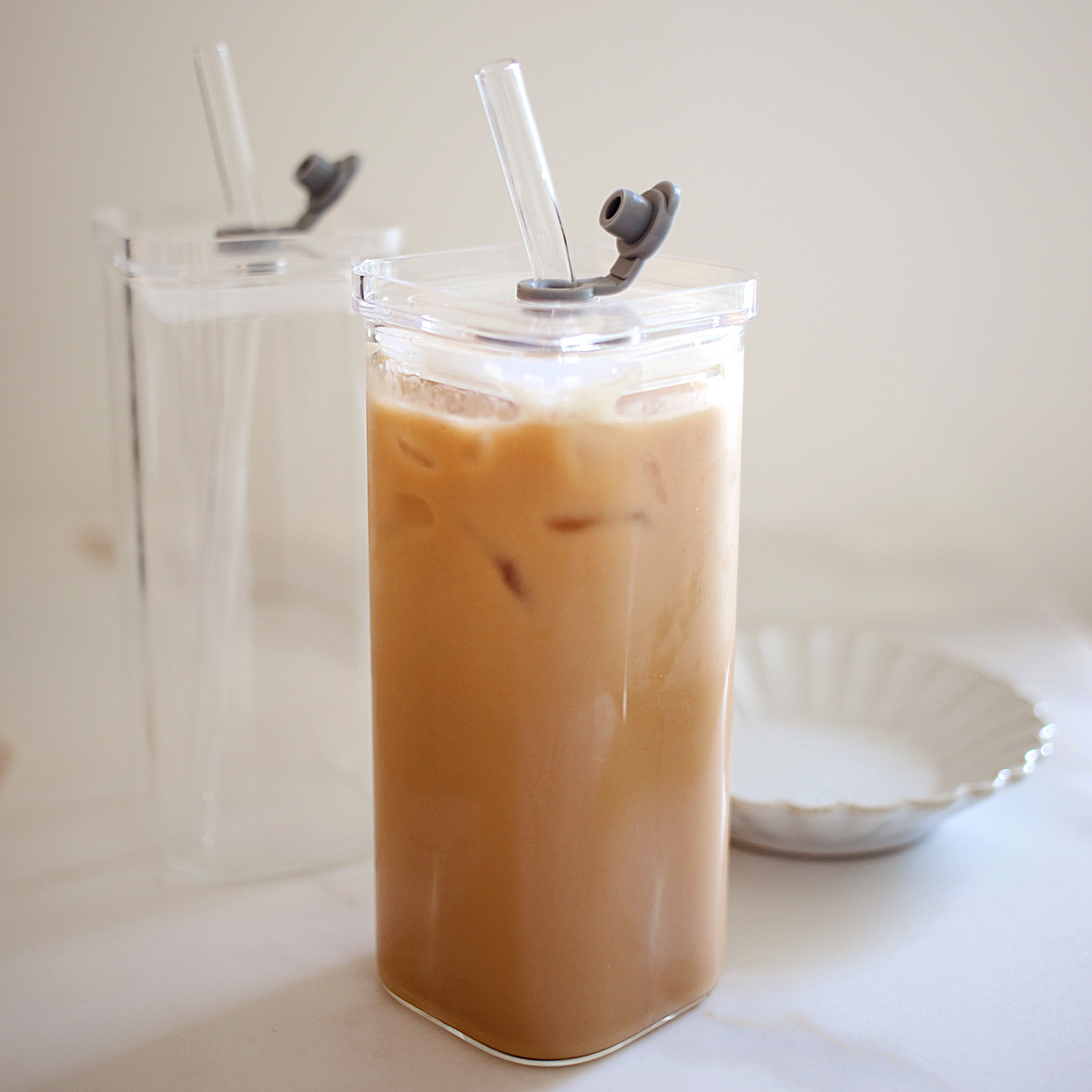 Lala Glass Tumbler & Straw Set