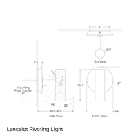 Lancelot Pivoting Light