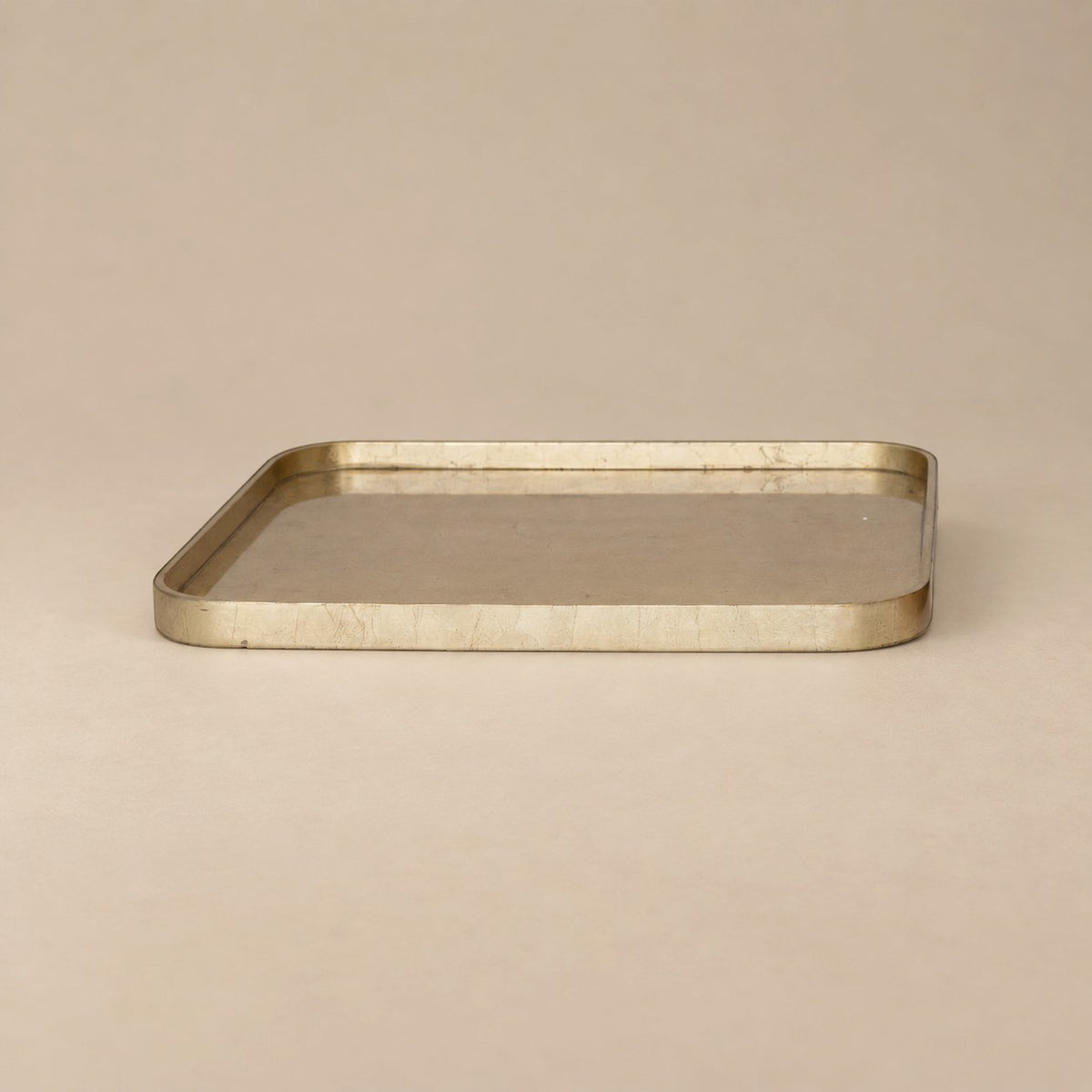 Levi Lacquered Tray - Gold Foil