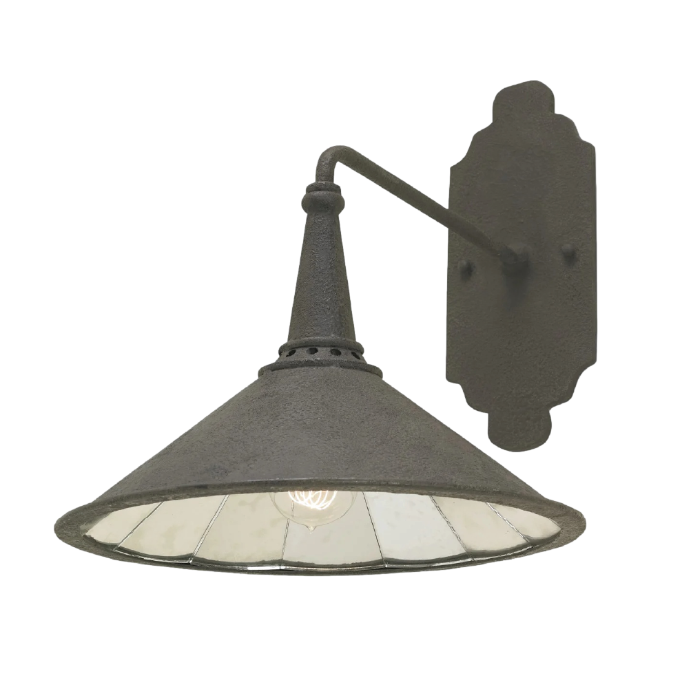 Manuscript Black Wall Sconce