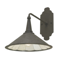 Manuscript Black Wall Sconce