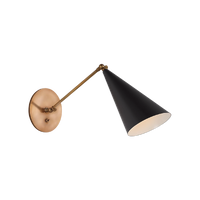 Clemente Single Arm Library Sconce