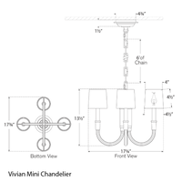 Vivian Mini Chandelier