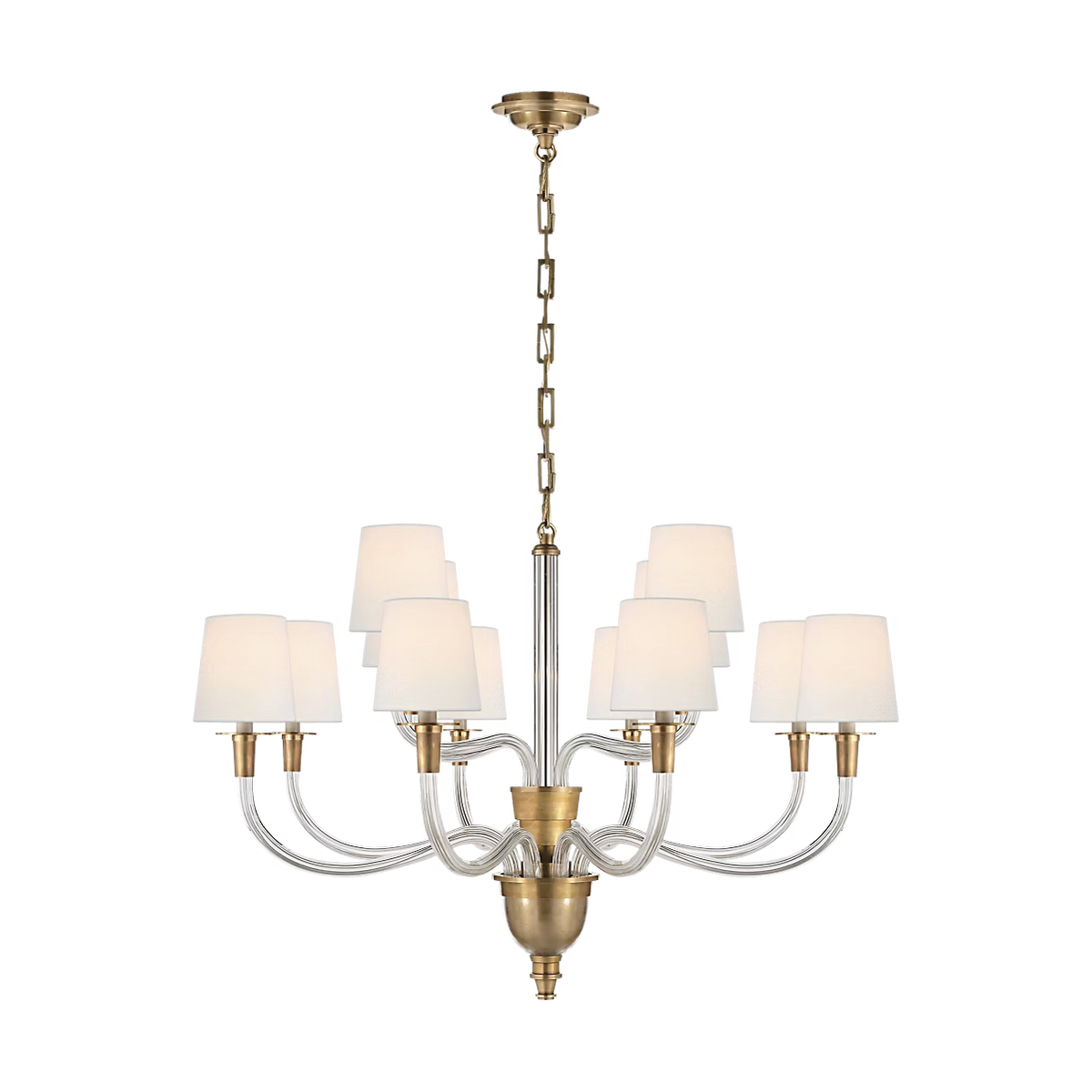 Vivian Large Two-Tier Chandelier