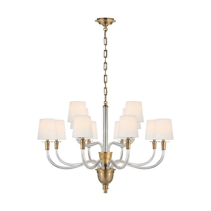 Vivian Large Two-Tier Chandelier