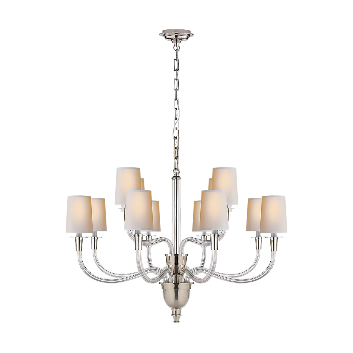 Vivian Large Two-Tier Chandelier