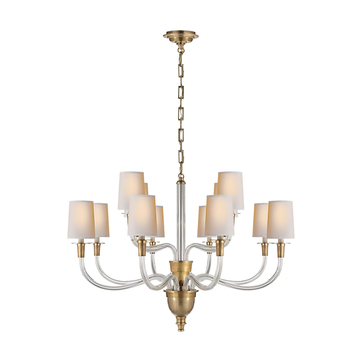 Vivian Large Two-Tier Chandelier