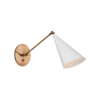 Clemente Single Arm Library Sconce