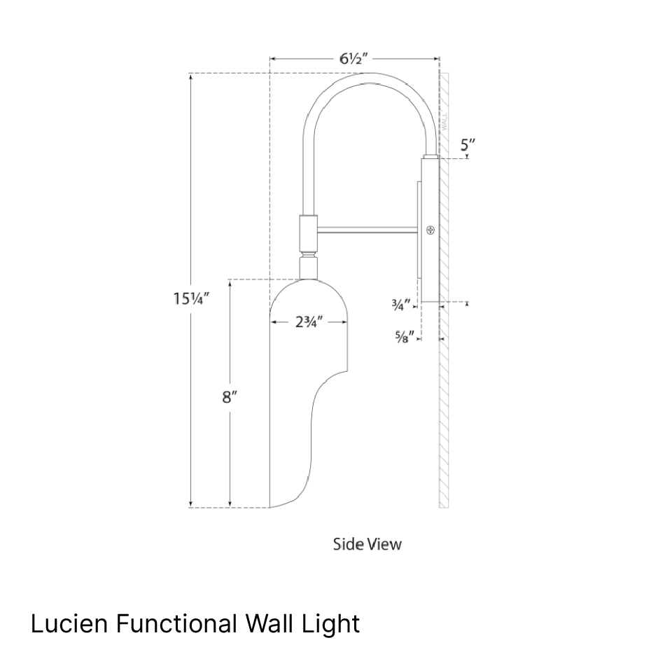 Lucien Functional Wall Light