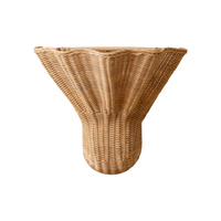 Luna Rattan Wall Shade
