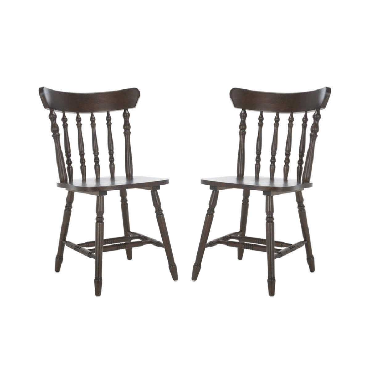 Nellie Chair in Walnut - Set of 2