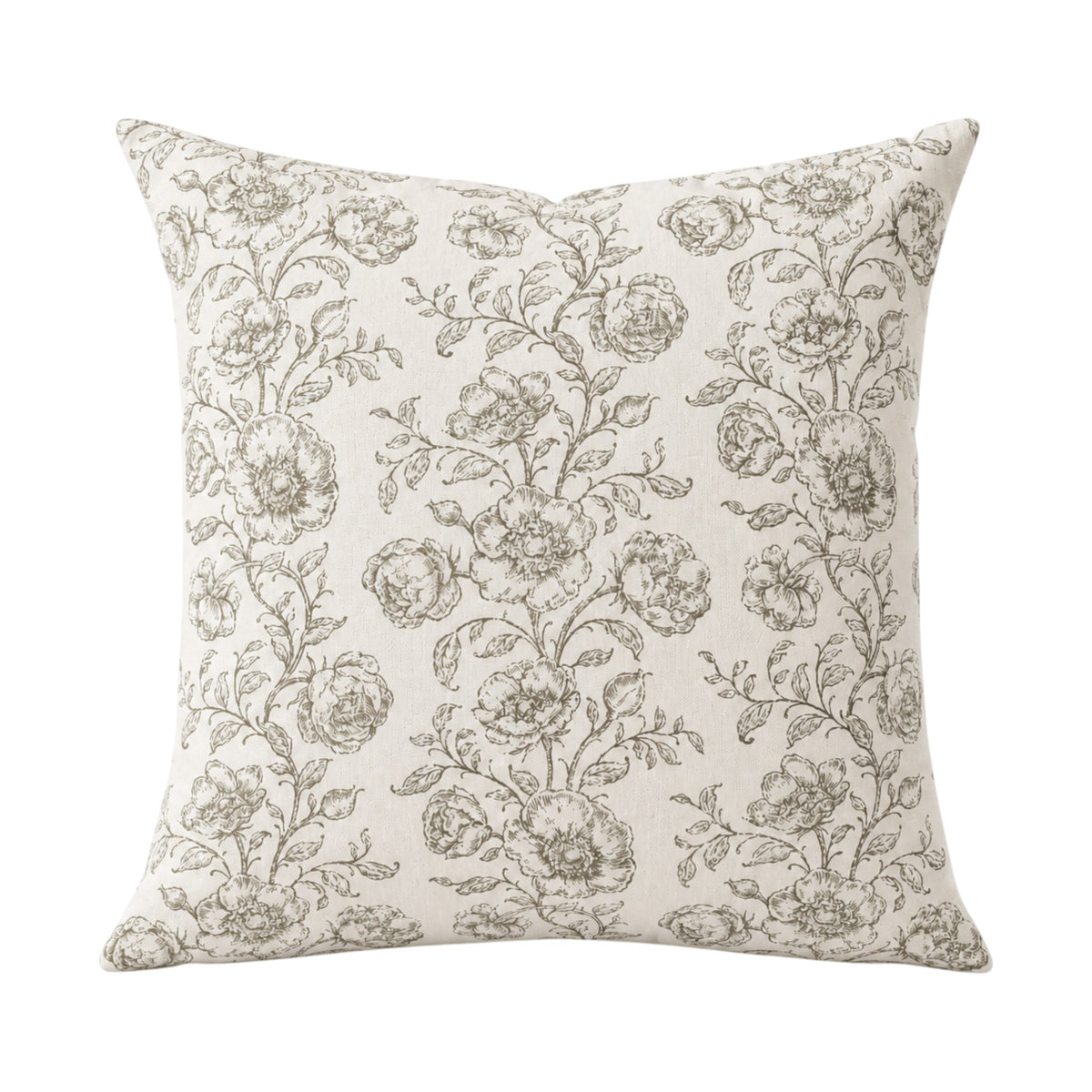 Mabel Pillow Cover - Birch - 22" x 22"