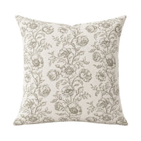 Mabel Pillow Cover - Birch - 22" x 22"