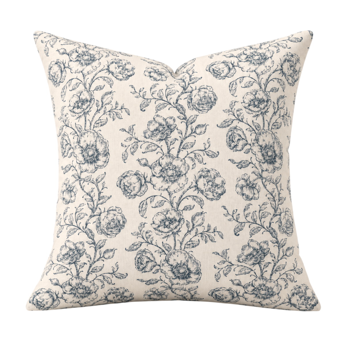 Mabel Pillow Cover - French Blue