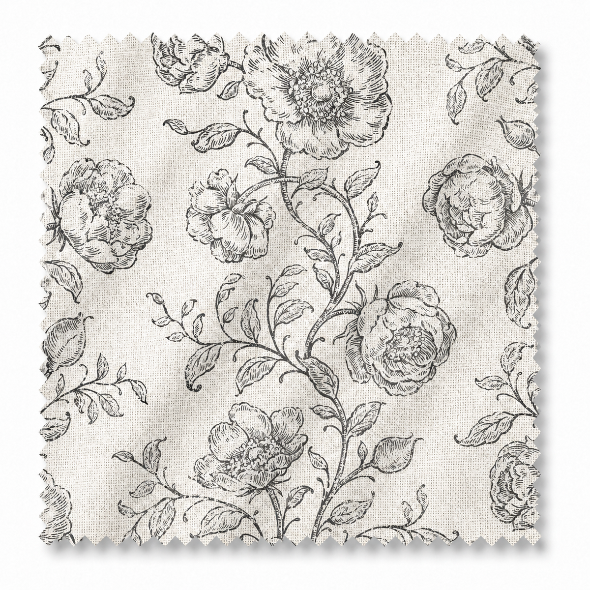 Mabel Lynn Pillow Cover - Charcoal